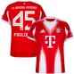 Bayern München Hjemmedrakt Pavlović 45 2025–2026